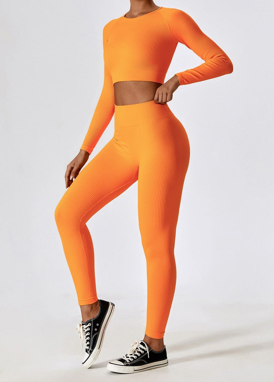 Zahara | Nahtloses Zweiteiliges Sport-Set