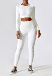 Zahara | Nahtloses Zweiteiliges Sport-Set