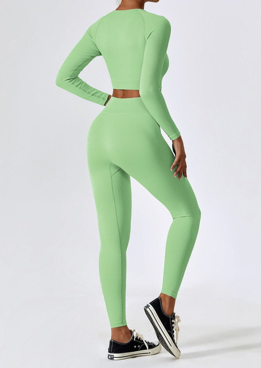 Zahara | Nahtloses Zweiteiliges Sport-Set