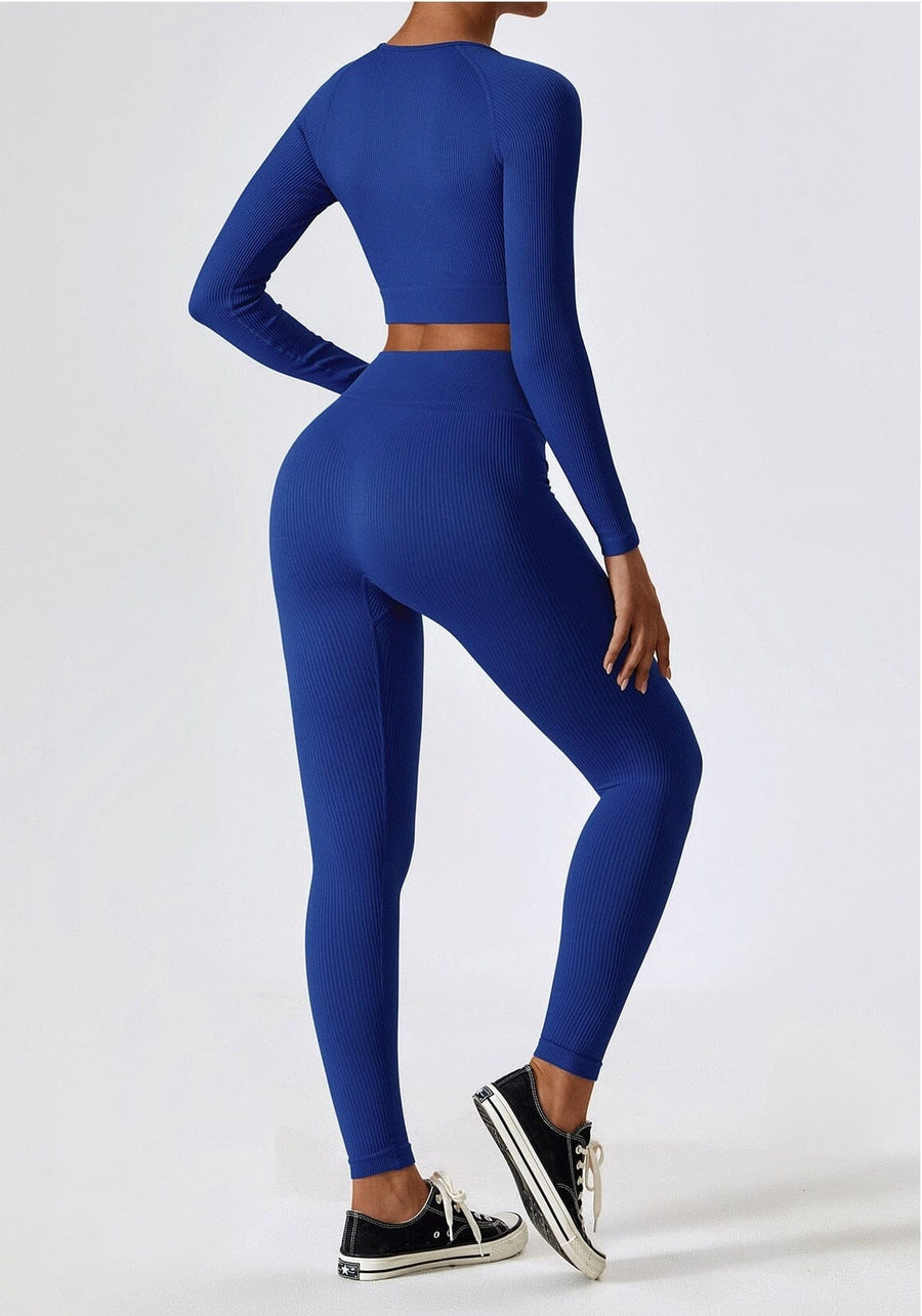 Zahara | Nahtloses Zweiteiliges Sport-Set