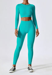 Zahara | Nahtloses Zweiteiliges Sport-Set