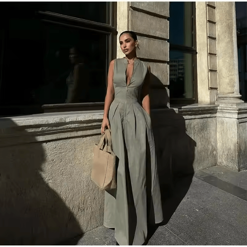 Zaira | Damen Elegantes Maxikleid – Fließendes Sommerkleid Urlaub & Hochzeit 2026