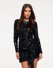 Jana | Damenkleid luxuriös mit dezenten Glitzerdetails