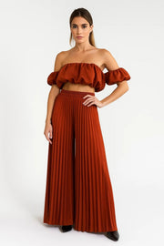 Zweiteiler Set Top Hose Elegant