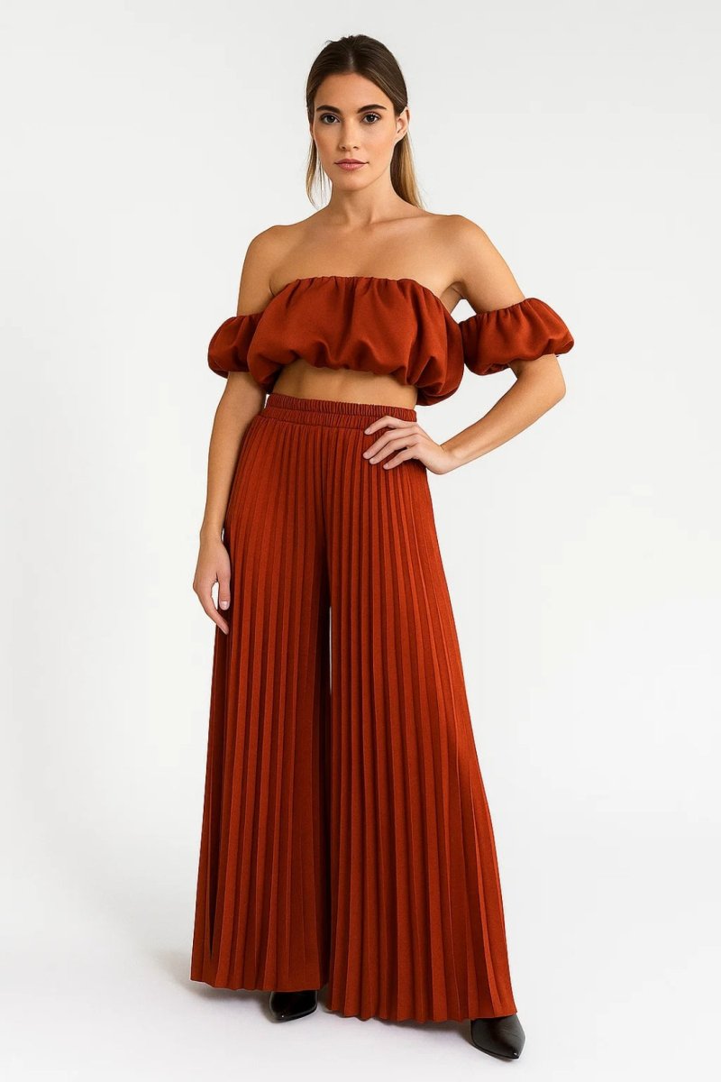 Zweiteiler Set Top Hose Elegant