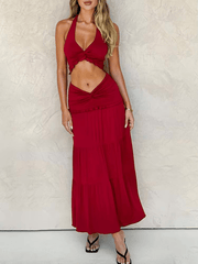 Zweiteiler Set Top Rock Cutout