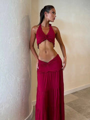 Zweiteiler Set Top Rock Cutout