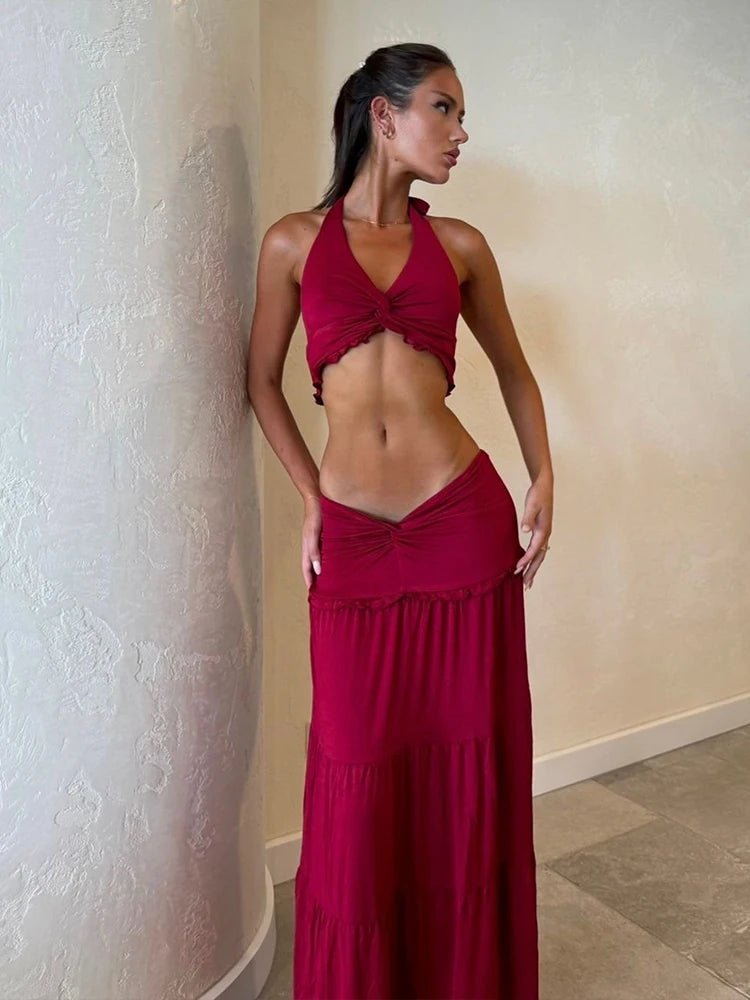 Zweiteiler Set Top Rock Cutout